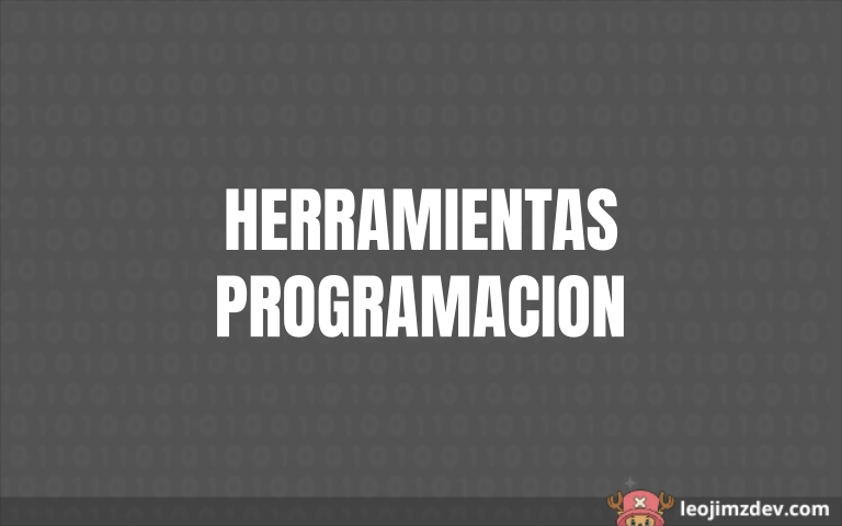 herramientas de programacion