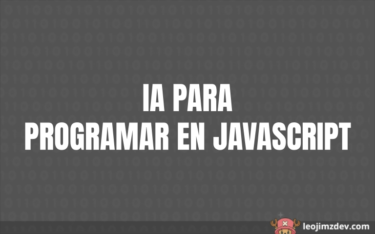 ia para programar en javascript
